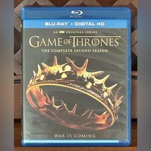 *GENTLY USED* HBO Game Of Thrones Complete Second Season Blu-Ray + Digital HD